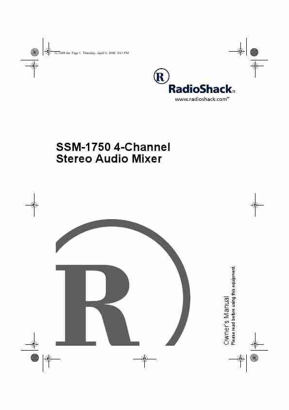 Radio Shack Music Mixer SSM-1750-page_pdf